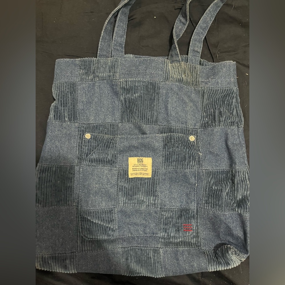 Urban Outfitters (BDG) Patchwork Corduroy Tote Bag